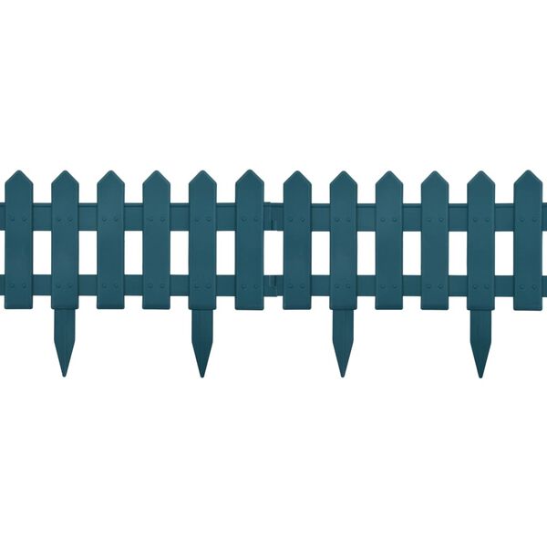 vidaXL murupiirded 25 tk rohelised 10 m PP