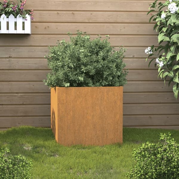 vidaXL taimekast, 32x30x29 cm, Corten teras