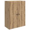 vidaXL Seinale kinnitatav kapp Artisan tamm 66 x 34,5 x 90 cm