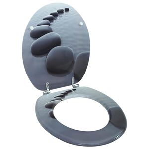 vidaXL WC prill-laud MDFist kaas, kivid