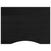 vidaXL töölaud, tumepruun, 80x60x(71,5-98) cm, tammepuit