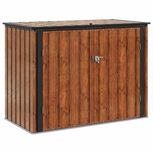vidaXL Aia Salvestuskast Pruun 151,5 x 82 x 110,5 cm Teras