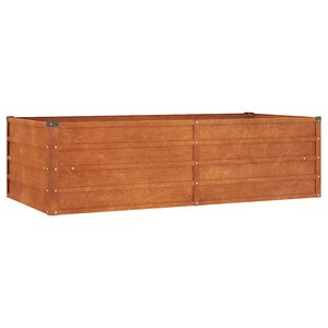 vidaXL taimekast, rooste, 160x80x45 cm, Corten-teras