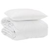 vidaXL Suvised teki padjaga 2 pcs Valge Mikrofiiber