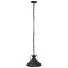 vidaXL ripplamp E27 must &Oslash; 31 cm raud
