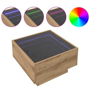 vidaXL Kohvilaud k&auml;sit&ouml;&ouml;tamm 50 x 50 x 30 cm Tehispuit