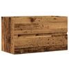 vidaXL Vannitoa rippkapp Vana puit 80x38,5x45 cm Tehnopuit