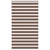 vidaXL sebrakardin, pruun, 130 x 200 cm, kangas, laius 125,9 cm, pol&uuml;ester