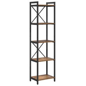 vidaXL Raamatukapp Vana puit 40 x 30 x 155 cm Tehispuit