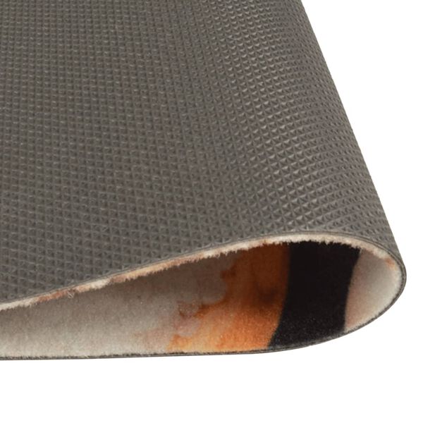 vidaXL köögivaip, pestav, köögiviljad, 45 x 150 cm, samet