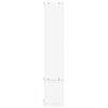 vidaXL seinariiul, valge, 96x12x64 cm, tehispuit