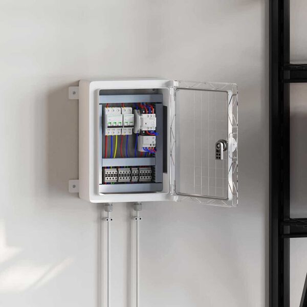 vidaXL Juhtimiskabiin Hall 47 x 20 x 60 cm ABS Plastik