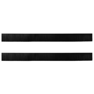 vidaXL Isekleebivad Uksed Brush Seibid 2 pcs Valge 100 cm