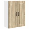 vidaXL Seinekapp PORTO Sonoma tamm 60 x 31 x 80 cm Tehispuit