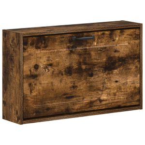 vidaXL Seinale kinnitatav jalan&otilde;ude kapp UTRECHT 71 x 17 x 43 cm