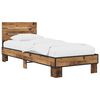 vidaXL Peatsiga voodiraam Vana puit 80 x 200 cm Tehispuit