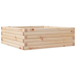 vidaXL aia taimekast, 70x70x23 cm, m&auml;nnipuit