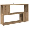 vidaXL raamatukapp Artisan Oak 100x24x63 cm Engineered Wood