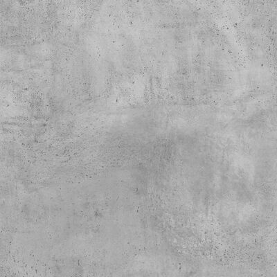vidaXL seinariiul, betoonhall, 90 x 16 x 78 cm, puitlaastplaat