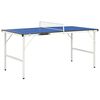 vidaXL 1,5 meetri pikkune pingpongilaud v&otilde;rguga 152 x 76 x 66 cm, sinine