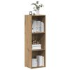 vidaXL raamatukapp Artisan Oak 36x30x114 cm Engineered Wood