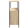 vidaXL Vannitoa kapp riiulitega sonoma tamm 76,5x35x95 cm