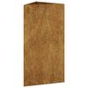 vidaXL aia taimekast, 40 x 34,5 x 75 cm Corten teras