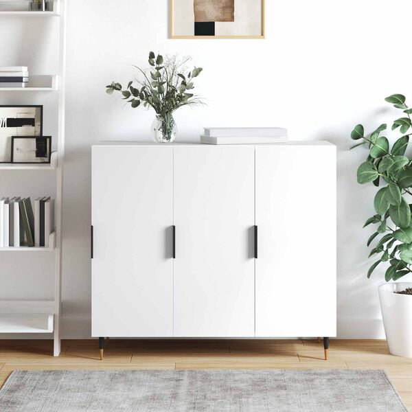 vidaXL K&auml;epide 725 pcs Must 120 x 39.6 x 17 mm Alumiinium