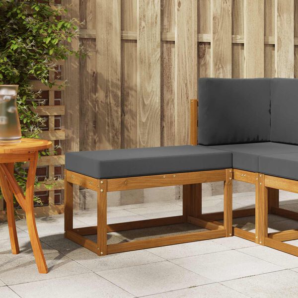 vidaXL V&auml;litoolpinke Tugev akatsiapuu Neutraalne