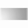 vidaXL LED vannitoa peegel L&auml;bipaistev 90 x 40 cm karastatud klaas