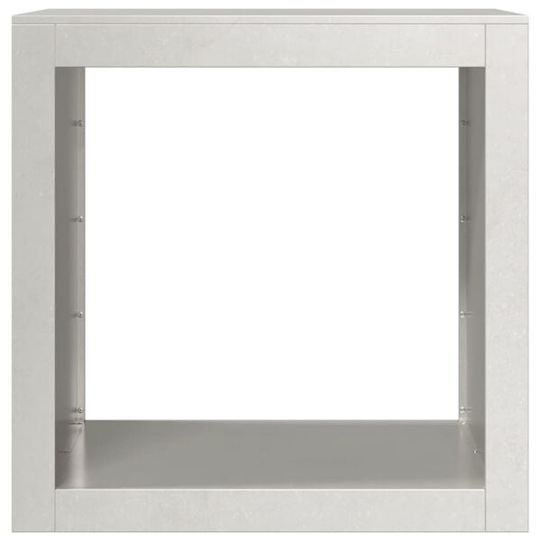 vidaXL küttepuude rest, 60x40x60 cm, roostevaba teras