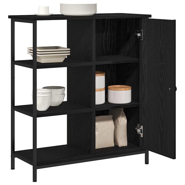 vidaXL K&otilde;ide Must tamm 70 x 30 x 80 cm