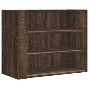 vidaXL seinakapp, pruun tamm, 75 x 35 x 60 cm, tehispuit