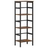 vidaXL Raamatukapp 3 tasandit 40 x 29,5 x 115 cm Tehispuit