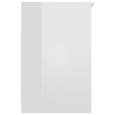 vidaXL kummut, kõrgläikega valge 40 x 50 x 76 cm, tehispuit