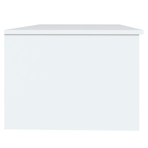 vidaXL kohvilaud, valge, 102 x 50 x 35 cm, tehispuit