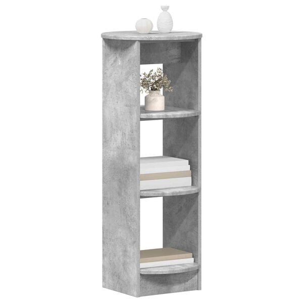 vidaXL K&otilde;rvalkapp BetoonHall 40 x 40 x 100 cm T&ouml;&ouml;deldud puit