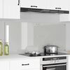 vidaXL Kögi Splashback 2 pcs Läbipaistev 70 x 60 cm karastatud klaas