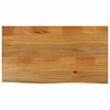 vidaXL lauaplaat, naturaalse servaga, 100 x 60 x 3,8 cm, mangopuit