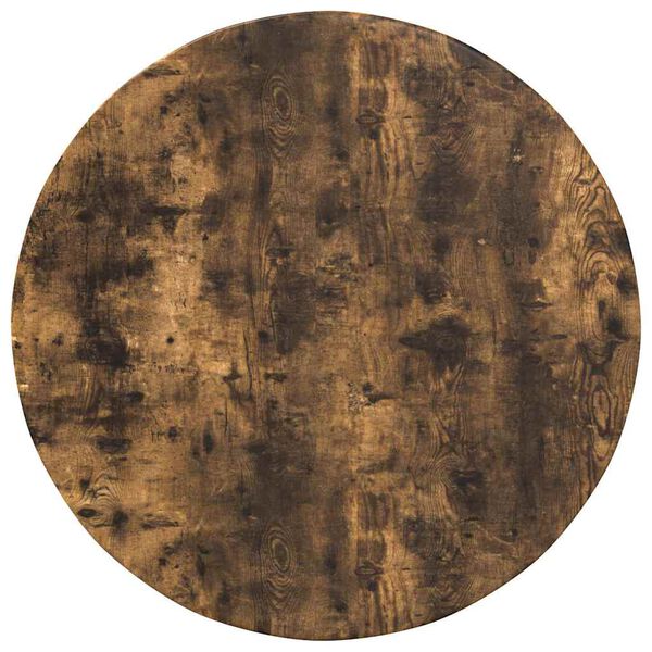 vidaXL Lauda peal Suitsutatud tamm 80 x 80 x 1,5 cm Tehispuit