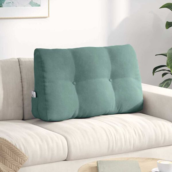 vidaXL Seljatugi padi Mere Roheline 80 x 24 x 50 cm Samet