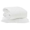 vidaXL Suvised teki padjaga 2 pcs Valge Mikrofiiber