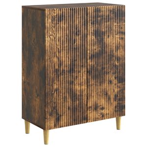 vidaXL K&otilde;ide Suitsutatud tamm 66 x 34,5 x 90 cm Tehispuit