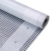 vidaXL Leno present, 260 g/m&sup2; 3 x 6 m, valge