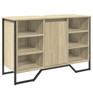 vidaXL valamukapp, Sonoma tamm, 91 x 35 x 60 cm, tehispuit