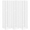 vidaXL gabioon taimelavad 3tk, 30 x 30 x 150 cm, raud