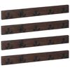 vidaXL Hanger Pruun 60 x 7 x 8 cm Tugev taastatud puit