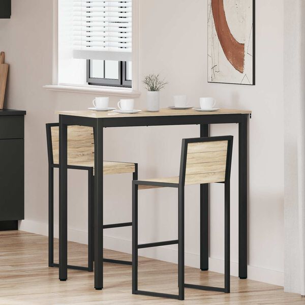 vidaXL S&ouml;&ouml;gilauad Tehispuit