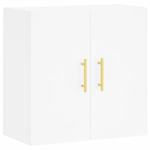 vidaXL seinakapp, valge, 60 x 31 x 60 cm, tehispuit