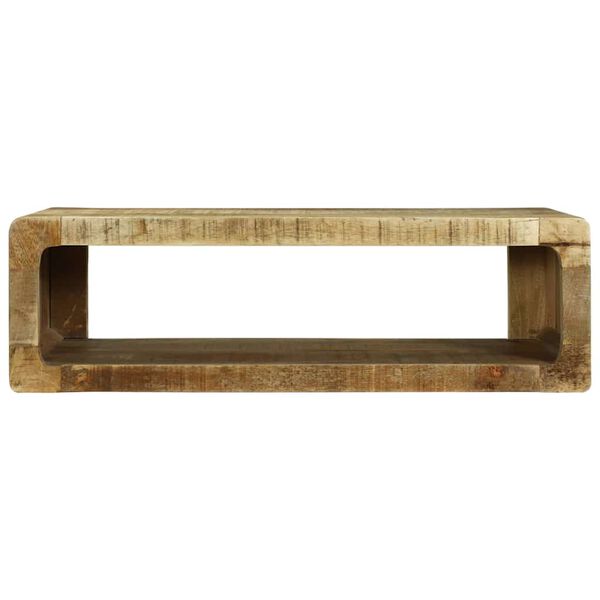 vidaXL TV Kapp riiuliga ladustamisega Pruun Mangopuit